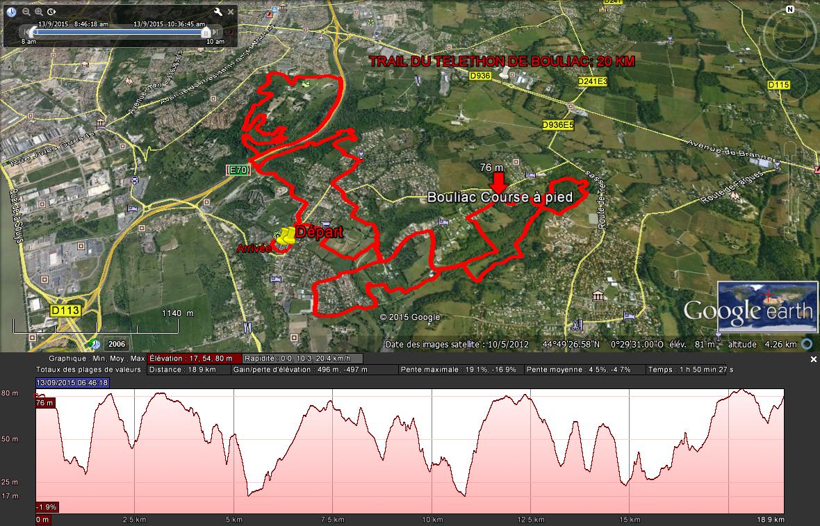 TRAIL 20 KM AVEC DENIVELLE